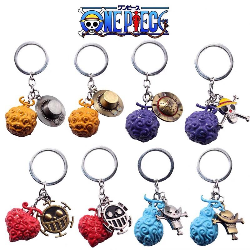 One Piece Keychain Devil Fruit