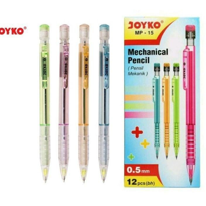 

Pensil Mekanik 2B Joyko Mp 15 1Pak12Pcs