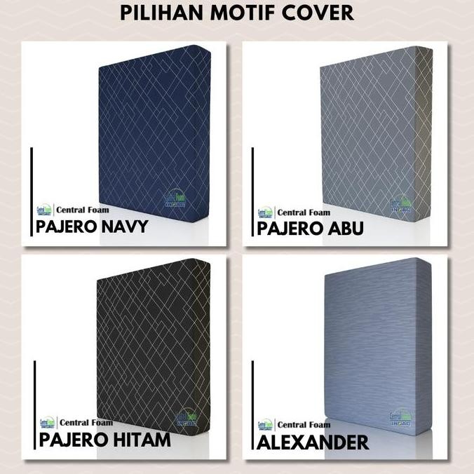 Kasur Busa Inoac Custom Tebal 30Cm Garansi 10 Tahun - Cover Washable & Vacuumable - Asli Murah Furni