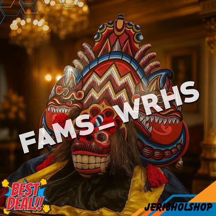 Barongan Kucingan Premium Blitar Barongan Caplokan Kayu Kucingan (Bisa Cod) Jawa Timur