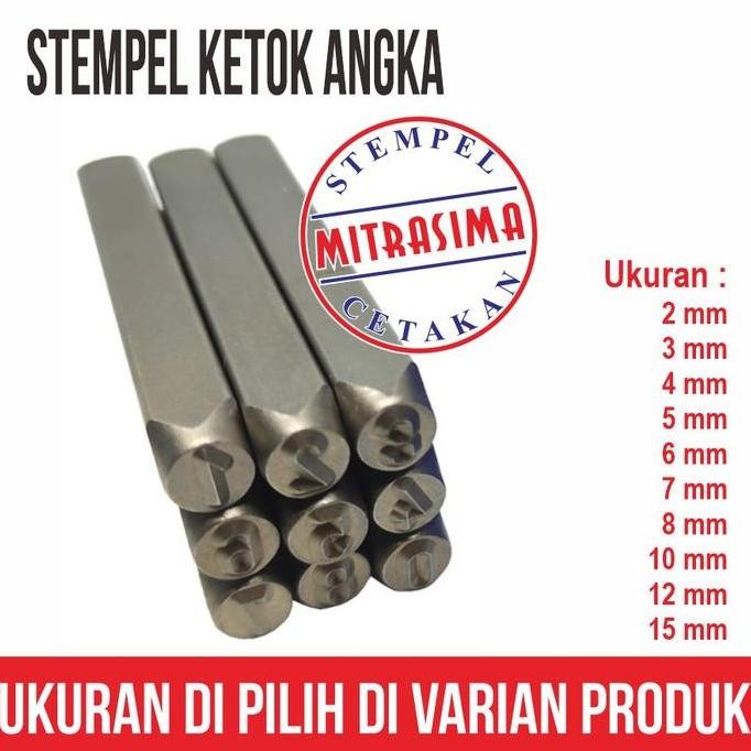 

Stempel Ketok Angka