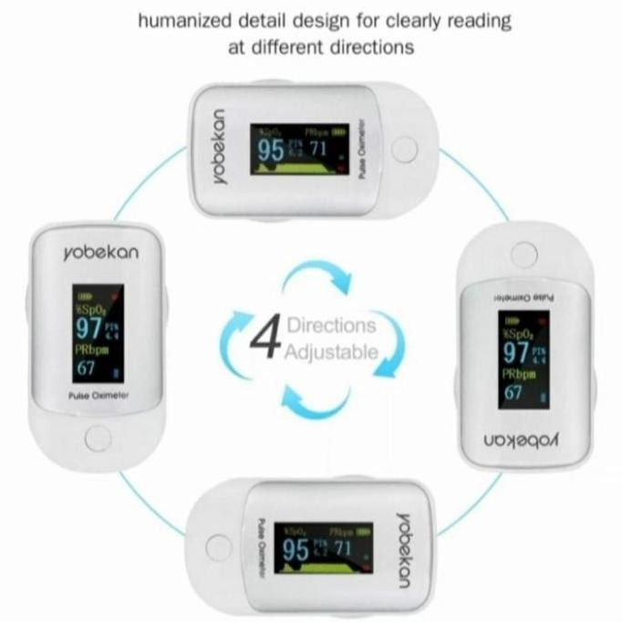 Jual fingertip Pulse oximeter yobekan pengukur detak jantung