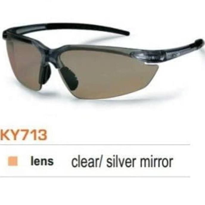 Kacamata Safety King's KY 713 Silver Mirror Original - Kacamata Safety