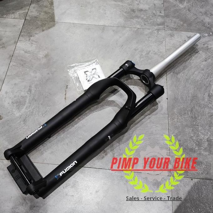 TERMURAH - X Fusion RC32 29 Boost Travel 100 110 120 Tapered Black xfusion