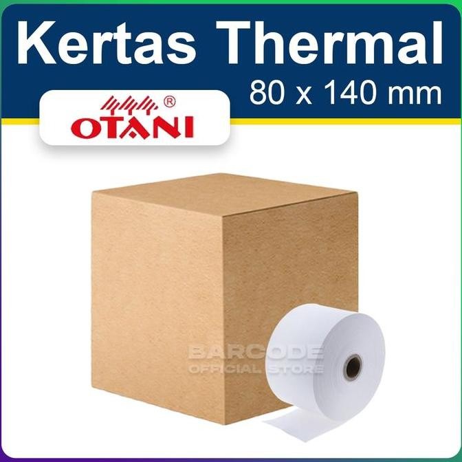 

TERLARIS - Dus Kertas Struk Thermal OTANI 80 x 140 mm 80x140 Atm Tiket Parkir