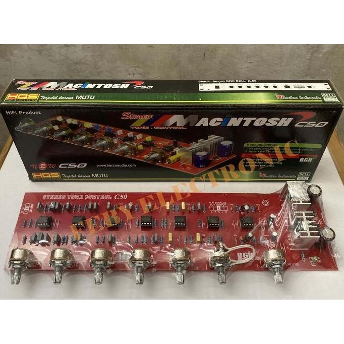 TERMURAH - KIT MACHINTOSH C50 TONE CONTROL BELL BGR