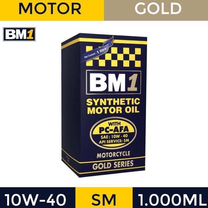 OLI MOTOR 4T BM1 GOLD SERIES 10W-40 SM (1L)