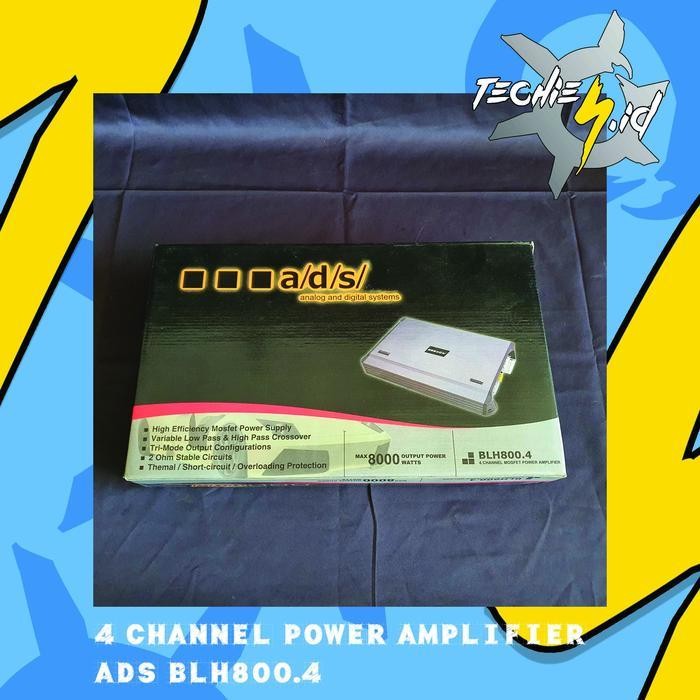 4 Channel Power Amplifier ADS BLH800.4