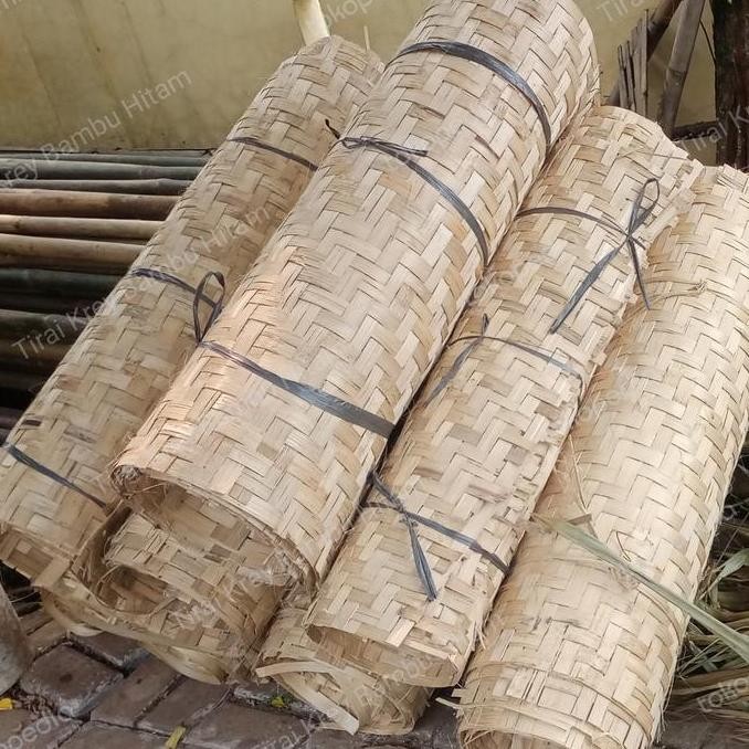 (Allthebest) bilik gedek bambu anyaman kecil