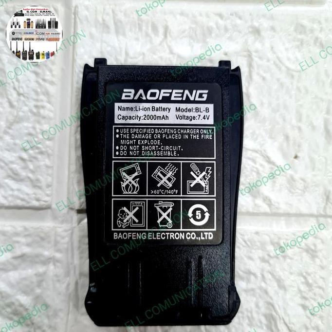 BEBAS ONGKIR - BATRE HT VOXTER UV B5 BAOFENG UV B5 BERLIN UV B5 ORIGINAL VOXTER MURAH