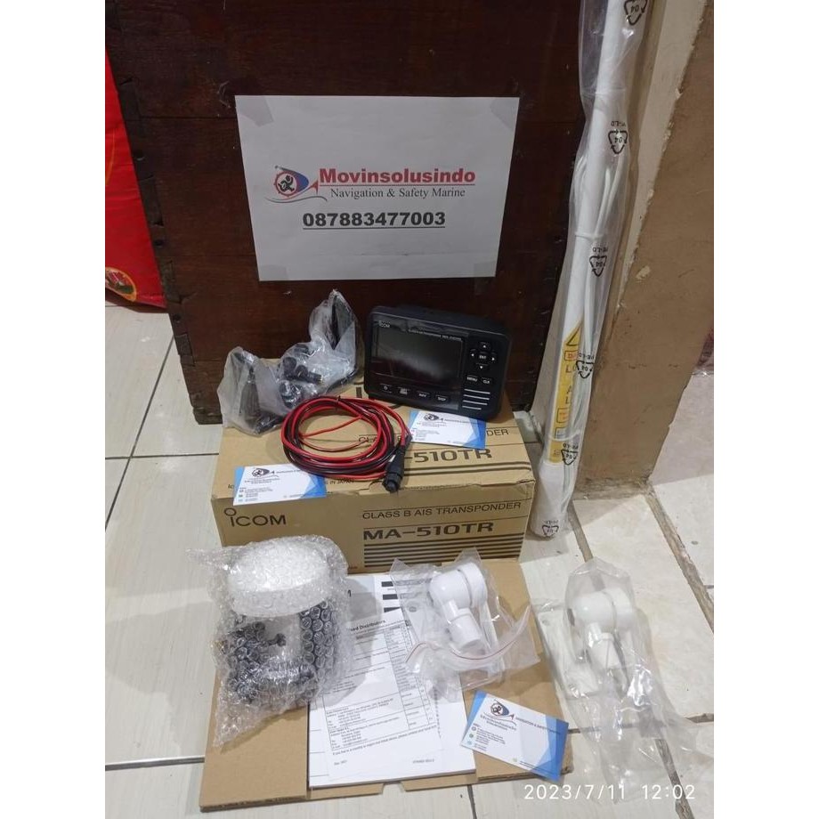 BEBAS ONGKIR - AIS CLASS B ICOM MA 510 TR MA 510TR MA510TR Pengganti MA 500TR MA500TR