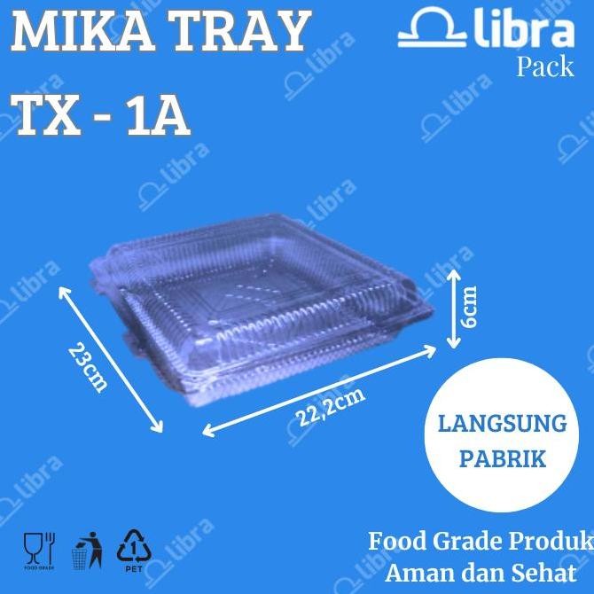 TERBARU - 500PCS MIKA TRAY TX 1A / MIKA BOLU