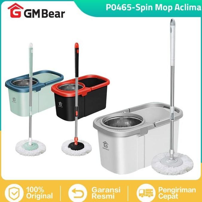 Pel Lantai Praktis P046 - Spin Mop Aclima Pel Lantai Spin Mop