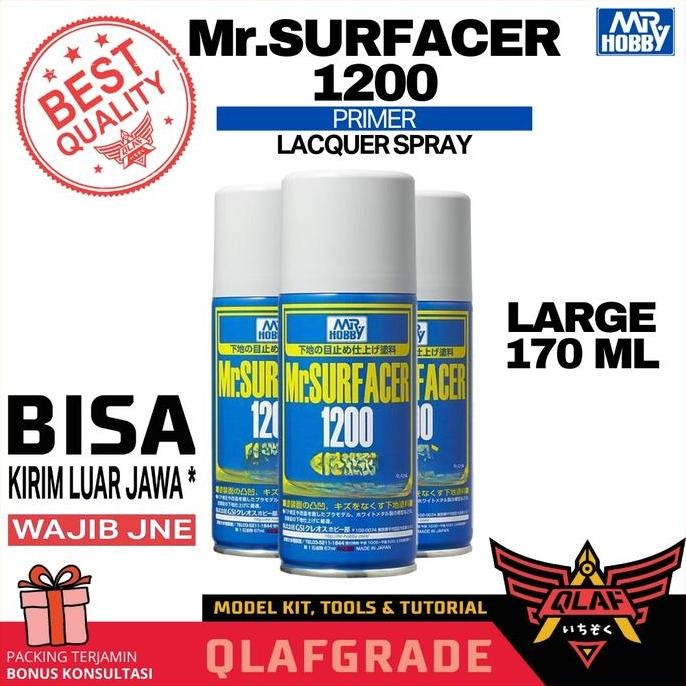 

TERMURAH - SURFACER - MR SURFACER 1200 - SPRAY - PRIMER