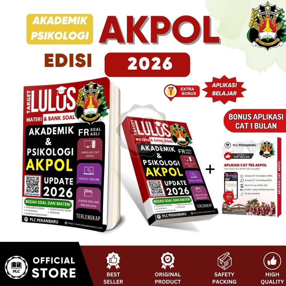 Promooo Buku Akpol 2026 Paket Lengkap Modul Akpol All Materi Buku Tes Tni Polri 2026