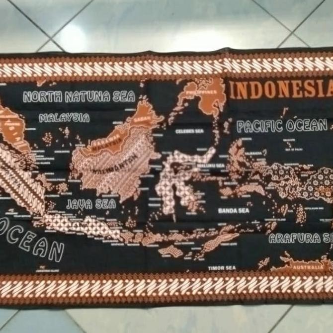 

PETA BATIK INDONESIA MAP 2021 UPDATE TERBARU KUALITAS EKSPORT GIFT