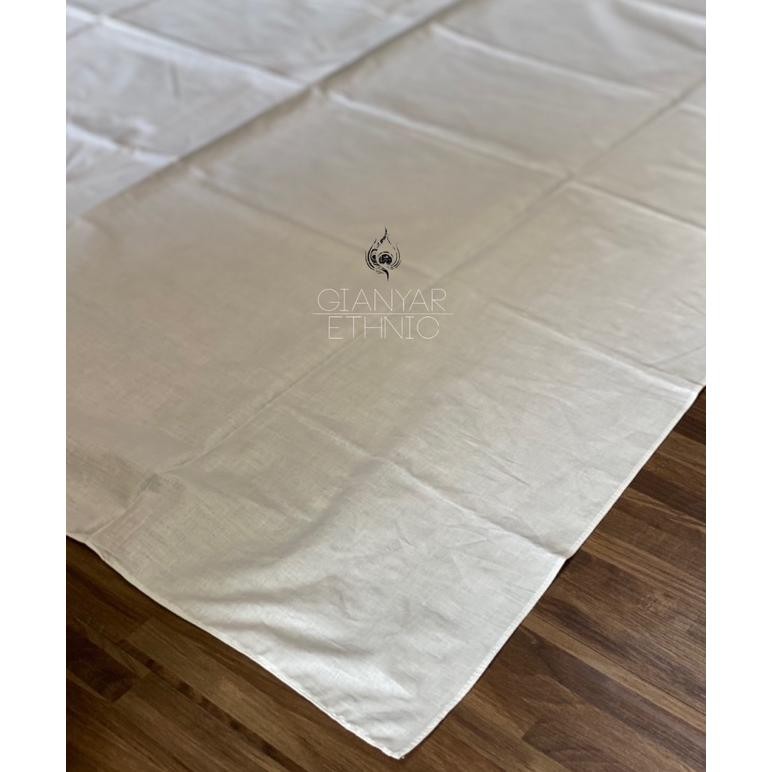 Viral Katun Udeng Putih Lembaran Segi Empat Halusan Uk-80