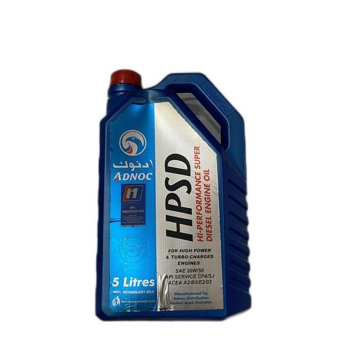 TERMURAH - Oli Adnoc HPSD Diesel 20W50 CF4/SJ 5 Liter
