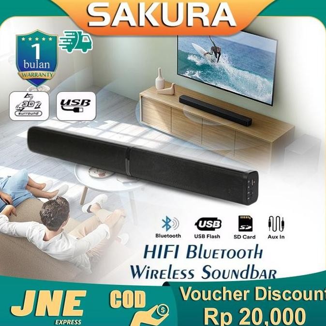 2PCS Weyon Sakura Speaker Portable Soundbar