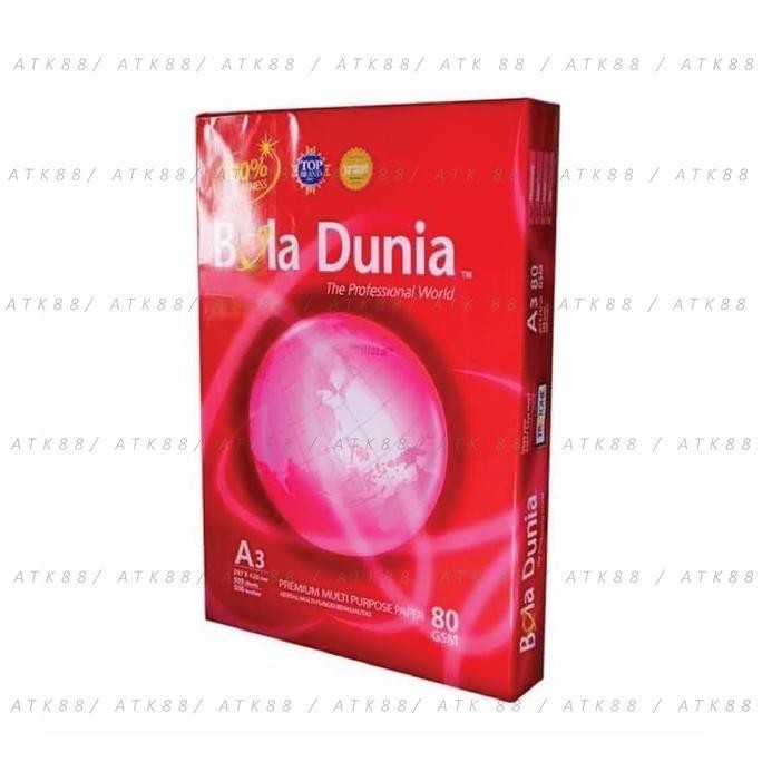 

TERMURAH - BOLA DUNIA Kertas A3 80 Gram