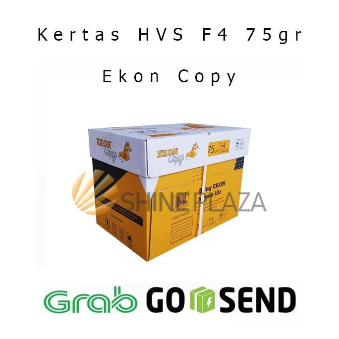 

BEBAS ONGKIR - Kertas HVS F4 75gr Ekon Copy 1 Dus