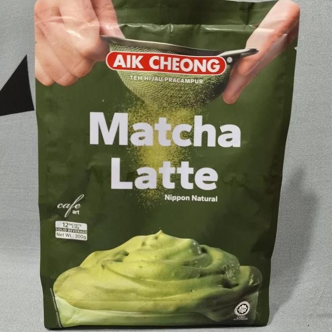 

Aik Cheong Matcha Latte Isi 12Sachet (Mine)
