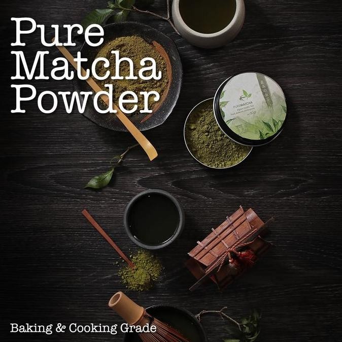 

Pure Matcha Powder - Bubuk Green Tea 50Gr Teh Hijau Murni (Mine)