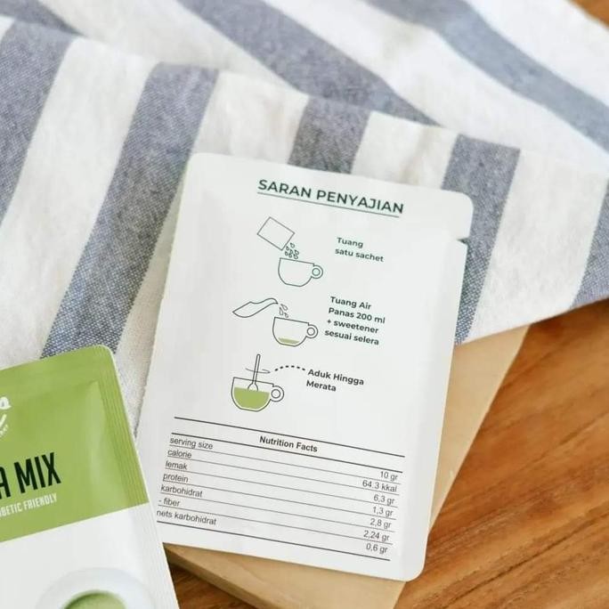 

Peket Matcha Keto Friendly 1 Pack Isi 5Pcs (Mine)