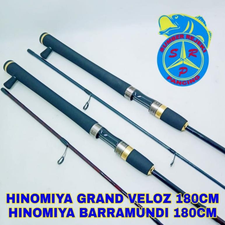 Terlaris Joran Hinomiya Barramundi Ulir Dan Grand Veloz