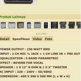 Ampli Keyboard Highlander Kb200 Amplifier Highlander Kb 200