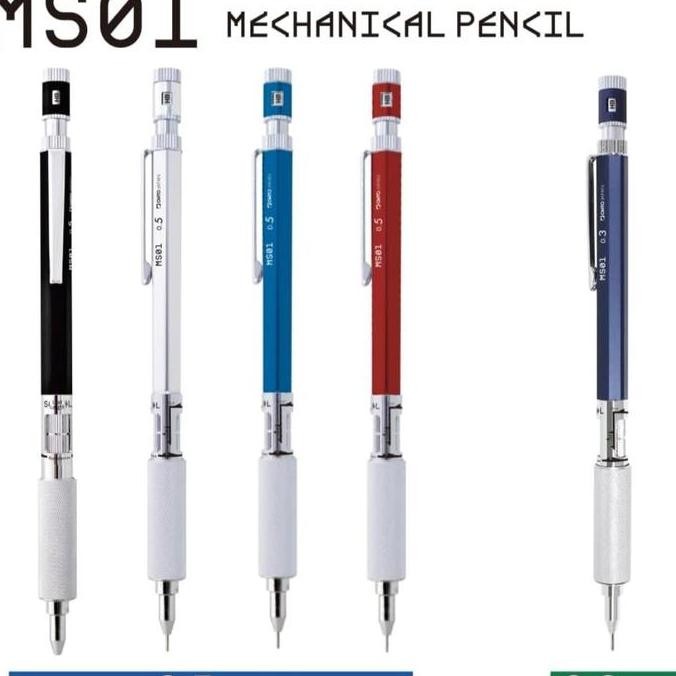 

Pensil Mekanik Ohto Ms01 Full Metal Drafting Pencil