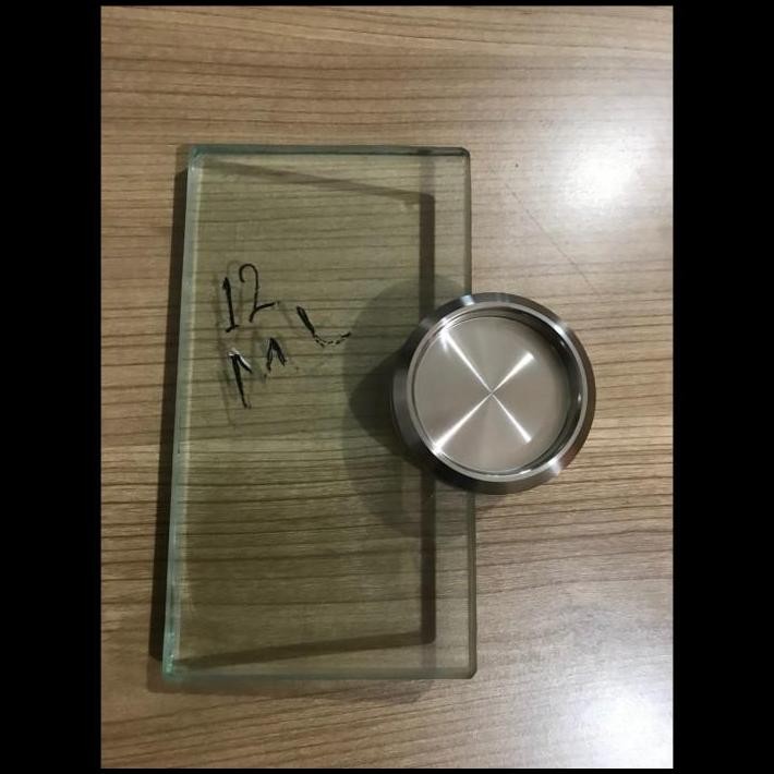 Handel Pintu Kaca Bulat Sliding Geser Round Glass Sliding Door Handle