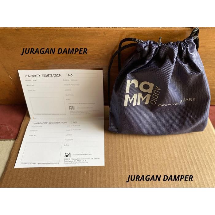 Kabel RCA RAMM 2.5 Meter Gold RCA Plug Terbaik Berkualitas