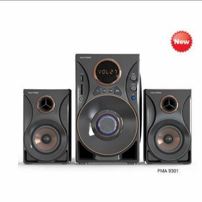 POLITRON MULTIMEDIA AUDIO SPEAKER PORTABLE PMA 9310 Bluetooth Terbaru Berkualitas