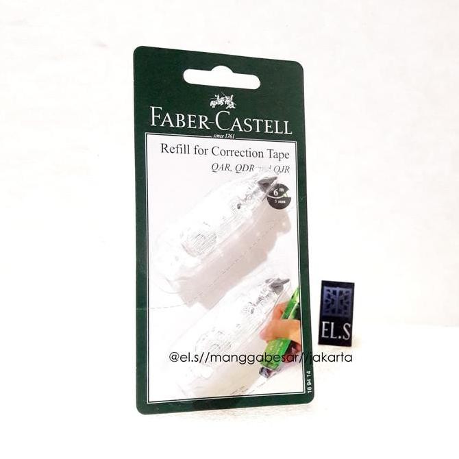 

Faber Castell Correction Tape Refill For Qar / Qdr / Qjr Tipex