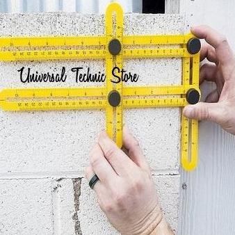 

Pro Angle-Izer Ruler Measurement / Penggaris Multi 4 Sisi