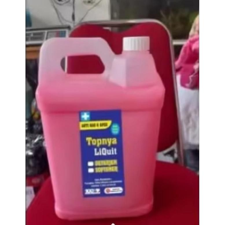 Termurah Deterjen Cair  Laundry Pink 5Liter. Aroma Akasia