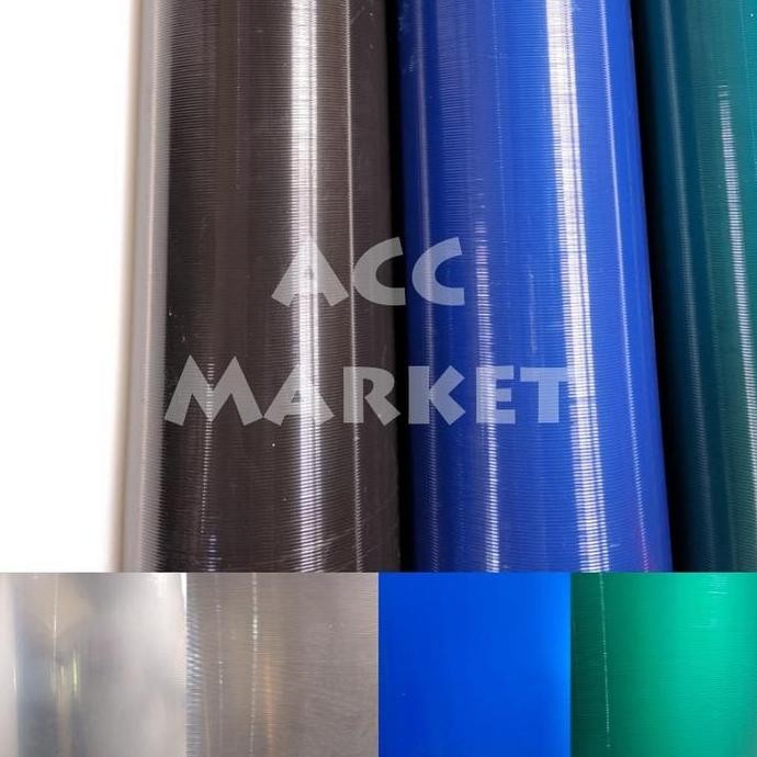 TERBARU - Fiber Pelapis Pagar Tinggi .2 Meter GARIS Plat Penutup Tutup Plastik