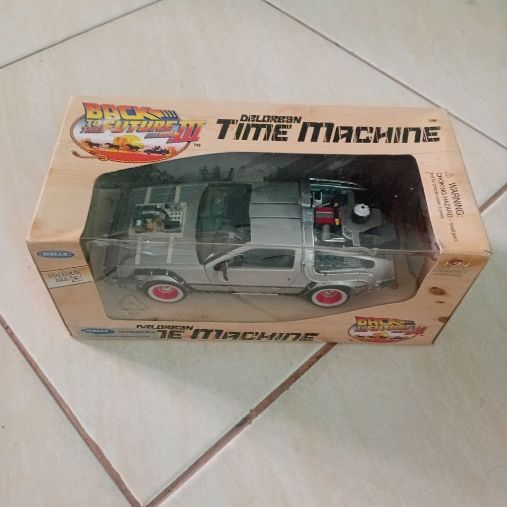 Delorean 1:24 Welly Back To The Future 3
