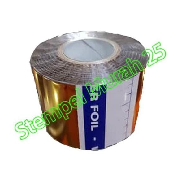 Foil Silver Roll (Prada Silver / Silver Prada) Kecil