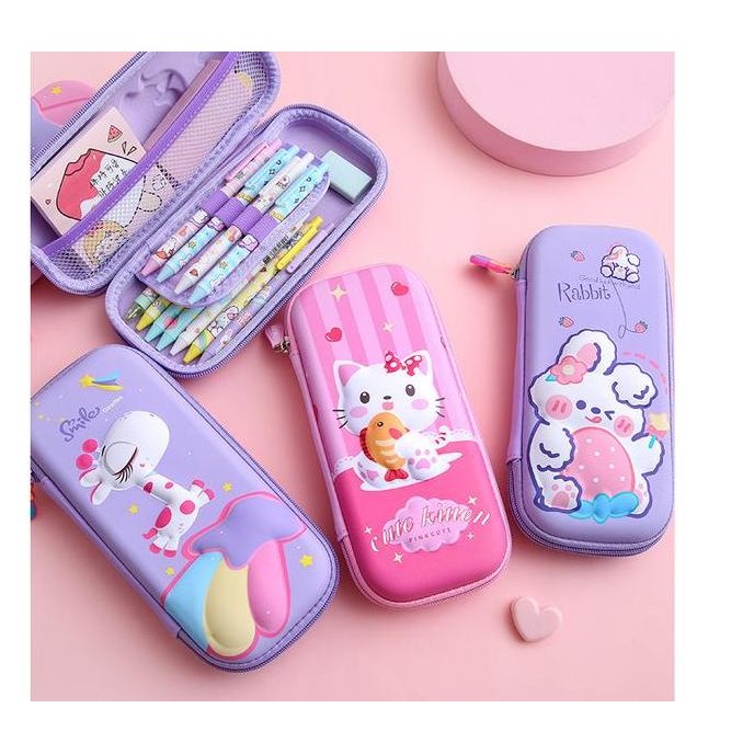 

Kotak Pensil Karakter 3D Astronot Rocket Tempat Pensil Unicorn Gambar Karakter Timbul Bcs03