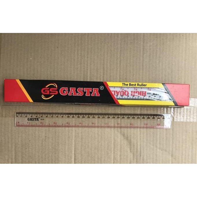 

Penggaris Plastik 30 Cm Gasta