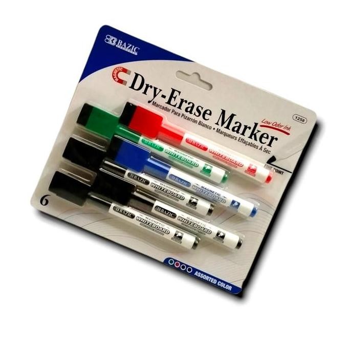 

Spidol Papan Tulis Magnet Isi 6 Warna Magnetic Whiteboard Marker