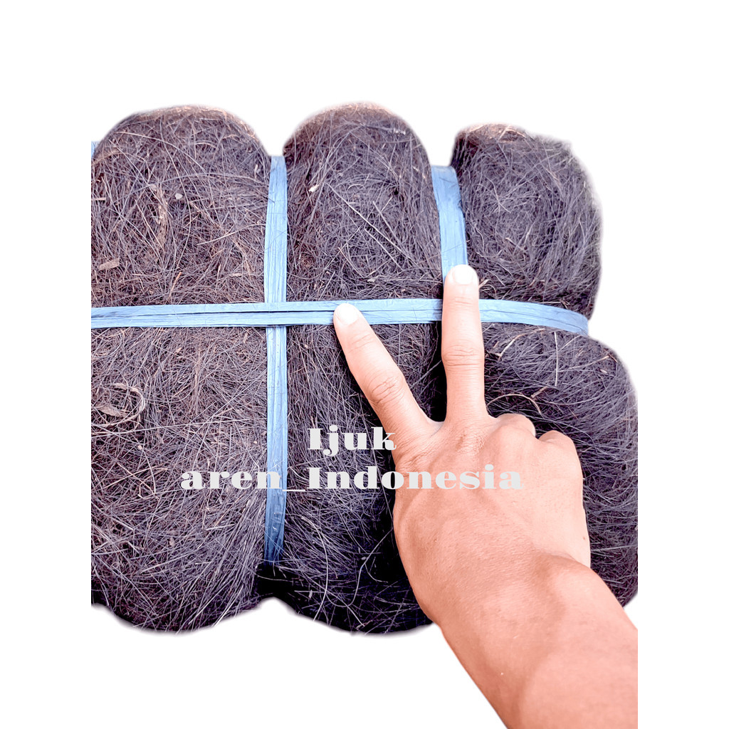 1kg Ijuk aren resapan /ijuk aren filter air/ijuk aren//ijuk septictank/ijuk kakaban/ijuk Ijuk sapu