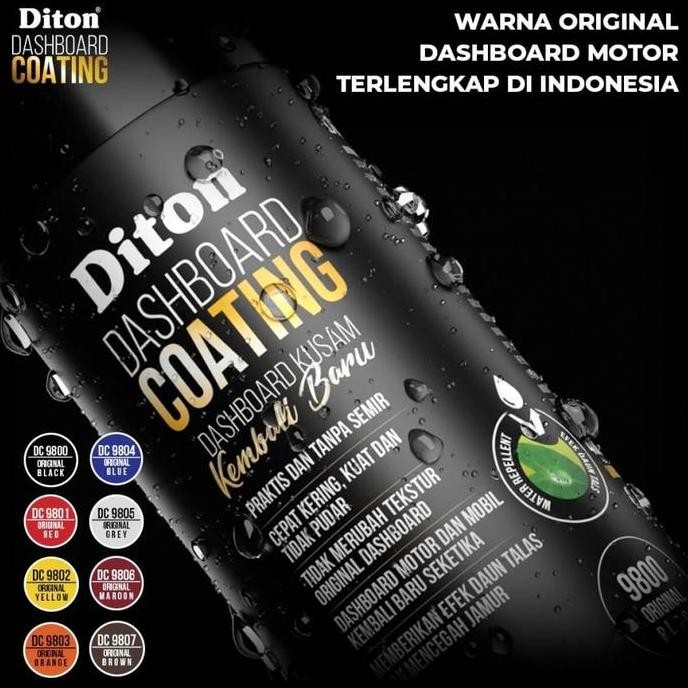 TERBARU CAT SEMPROT DITON PREMIUM - DASHBOARD COATING ORIGINAL GREY DC 9805 TERMURAH