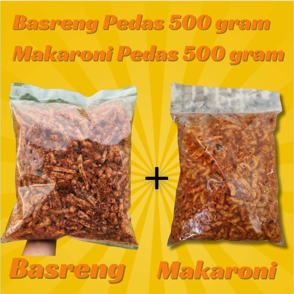 

Basreng Original Pedas Daun Jeruk Viral 1KG Cemilan Sultan Cianjur Snack Termurah Temen Ngegame Cuy