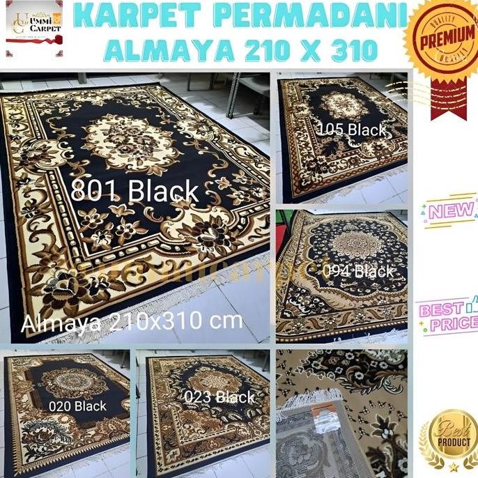 Karpet besar permadani 210x310 almaya safira jumbo karpet lantai