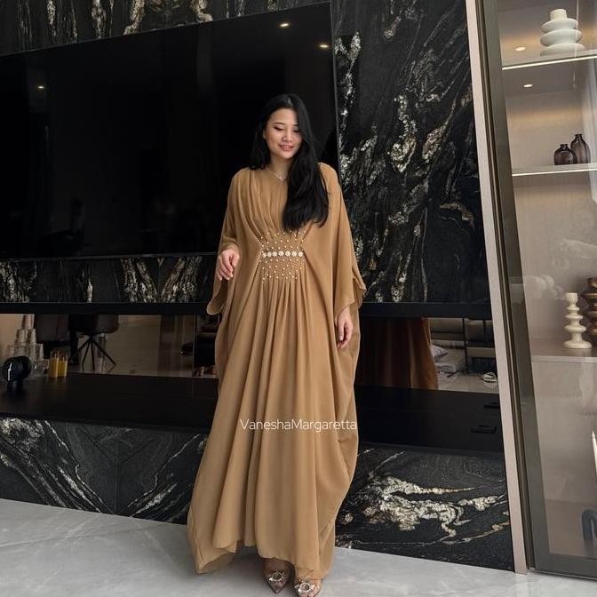 [VM] - READY STOCK - 833 Kaftan Ceruty / Dress Mute Muslim Lebaran 2024 833# Mydress_collection Muti