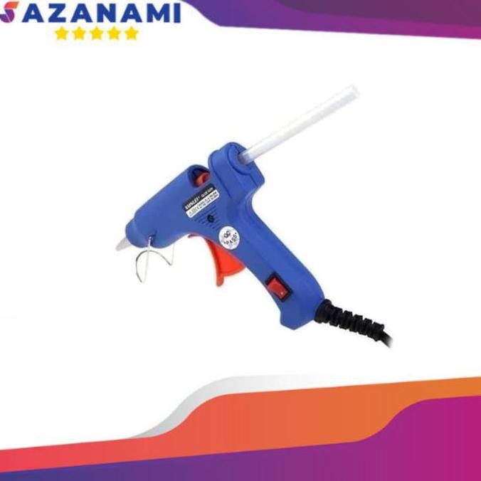 Promo Alat Lem Tembak Besar 80 Watt glue gun Lem Bakar Cair +isi Refill 27cm COD