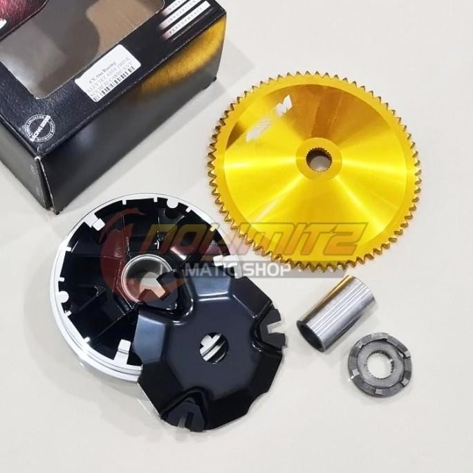 Pulley 4S1M Racing Rumah Roller CVT Beat Scoopy Vario 110 FI Karbu